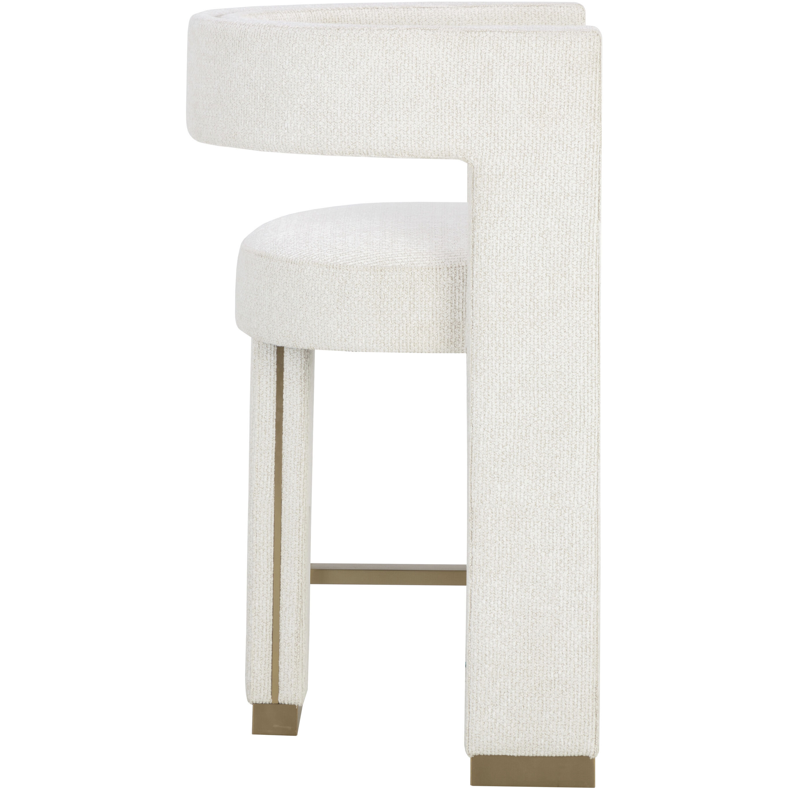 Adamina 36.25 inch Rhea Light Barley Counter Stool